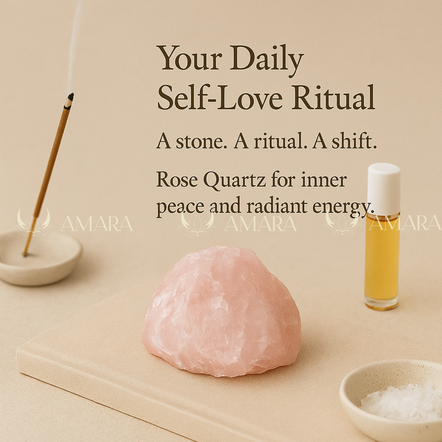 Rose Quartz: Invite Love, Peace & Heart Healing