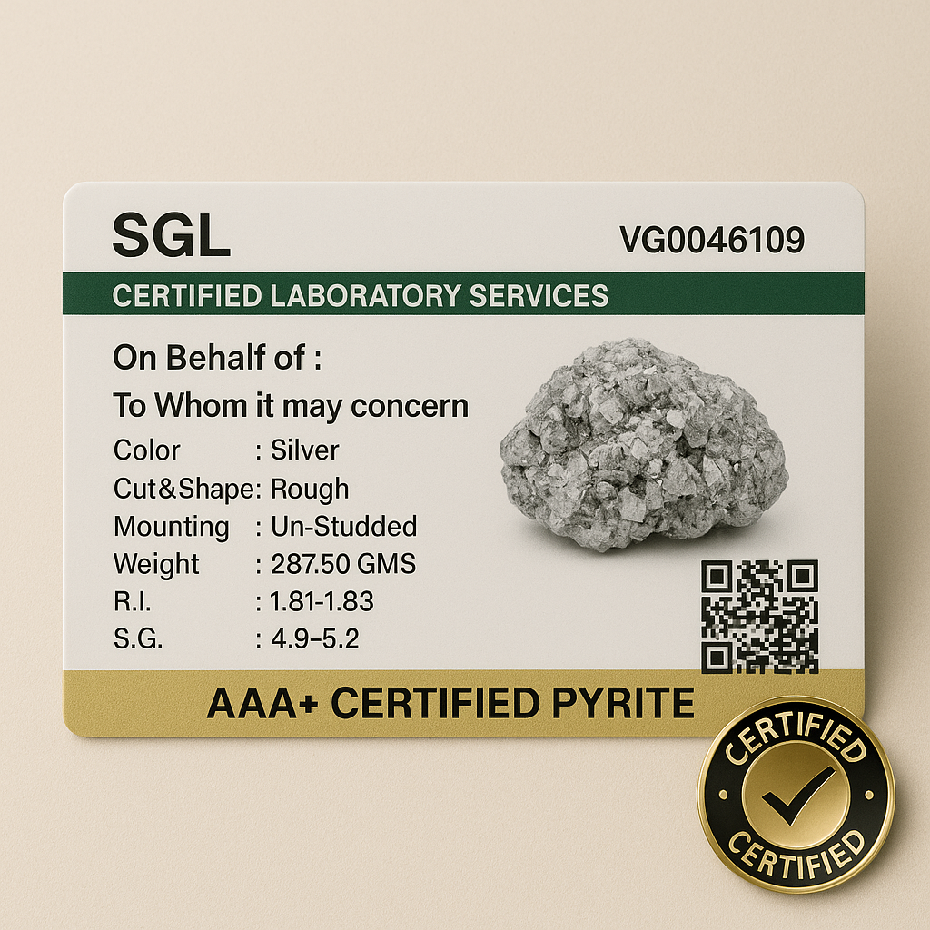 Raw Pyrite Stone- Money Magnet