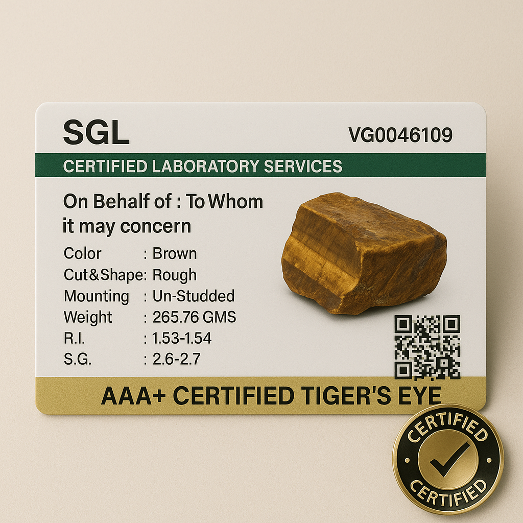 Raw Tigers Eye Stone