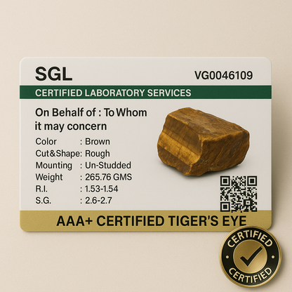 Raw Tigers Eye Stone