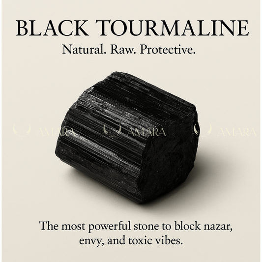 Black Tourmaline: Blocks Negative Energy & Nazar