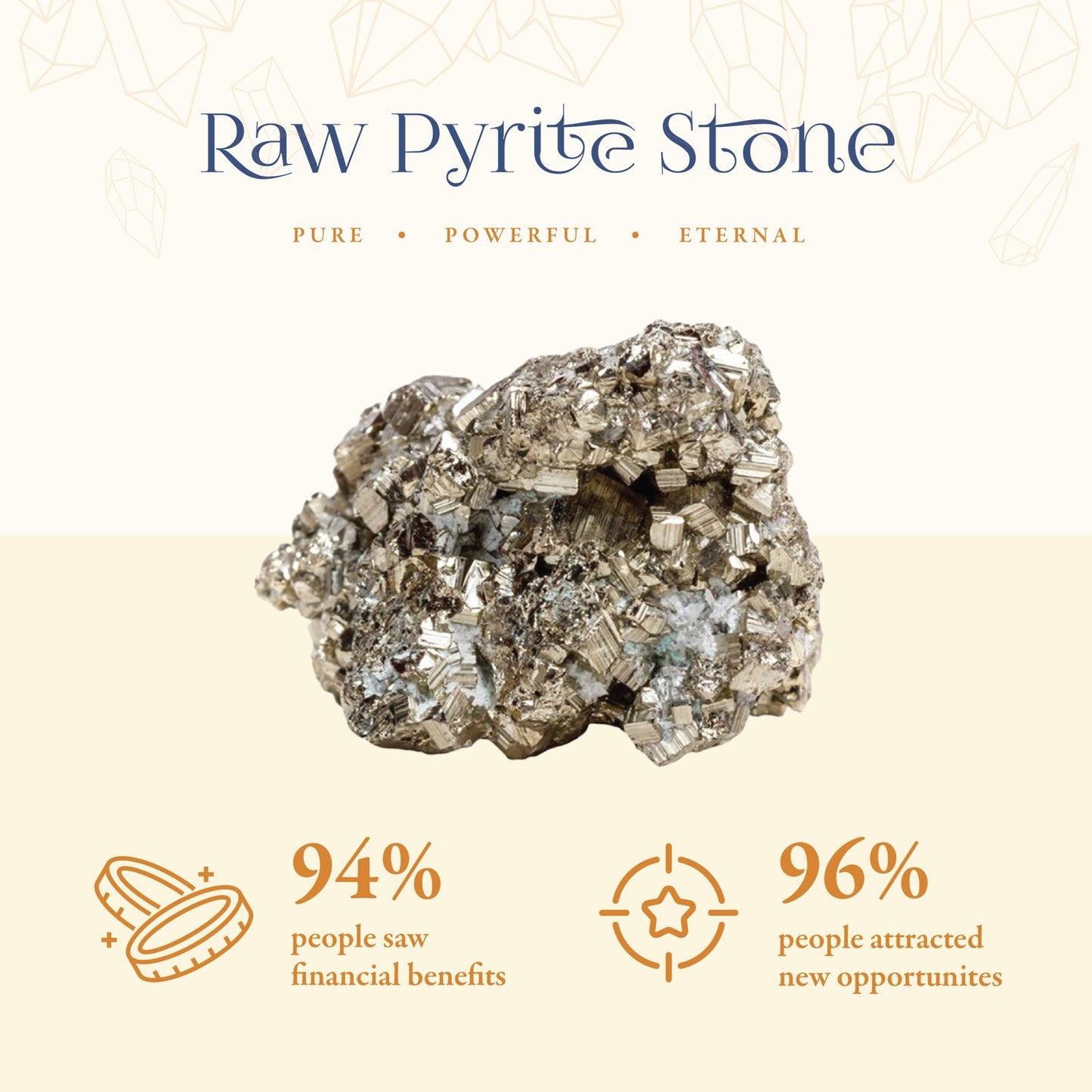 Raw Pyrite Stone- Money Magnet