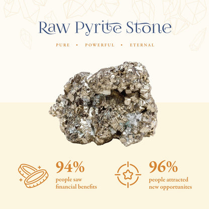 Raw Pyrite Stone- Money Magnet